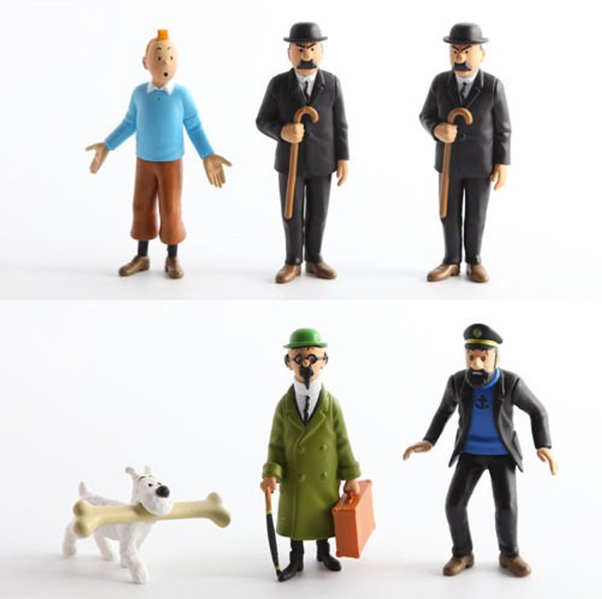 Tintin action figures sale