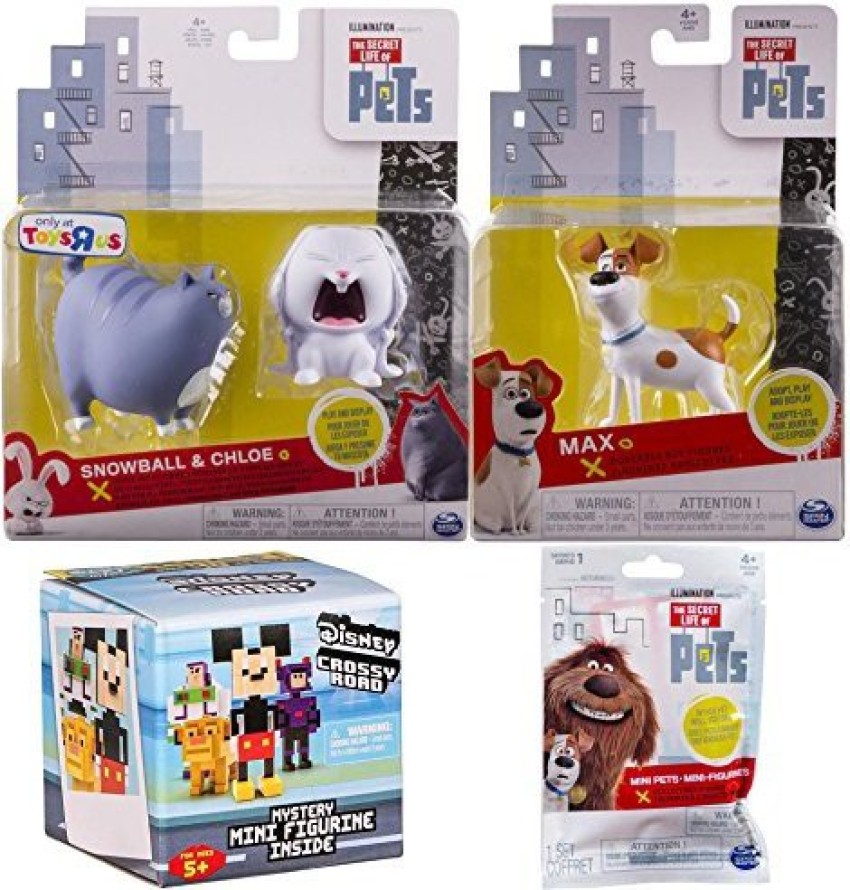 Secret life of pets mini hot sale figures set