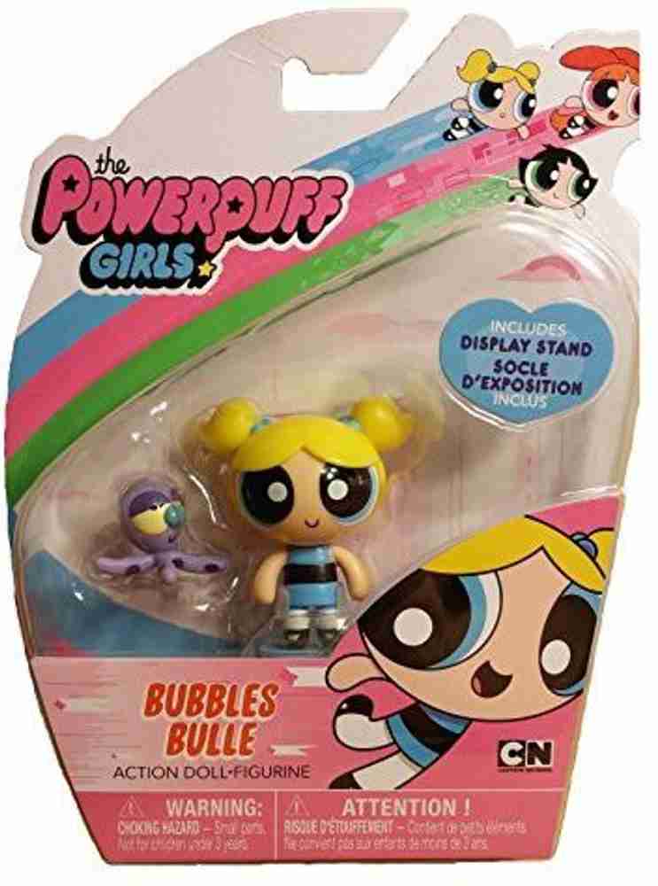 NEW 2016 Powerpuff Girls Bubbles Bulle Action Doll Figurine by