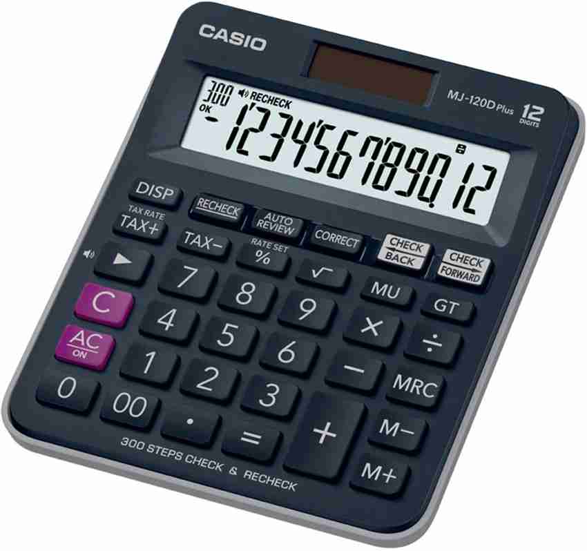 Flipkart CASIO MJ 120DPLUS BU Desktop Basic Calculator Basic