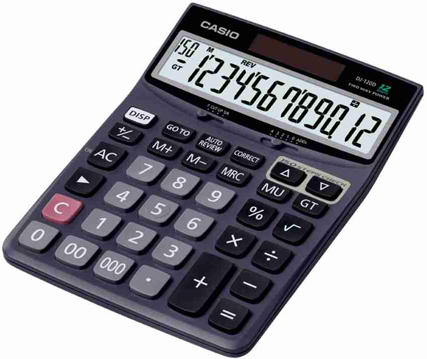 Flipkart CASIO DJ 120D Desktop Basic Calculator Basic
