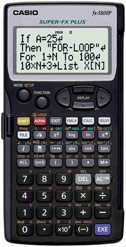 Flipkart CASIO FX 5800P Scientific Calculator Scientific