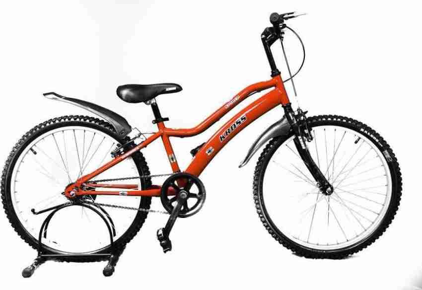 Kross Spider 6Spd 24 Red 24 T Mountain Cycle Price in India Buy Kross Spider 6Spd 24 Red 24 T Mountain Cycle online at Flipkart