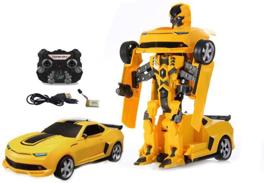 Remote control outlet transformer car bumblebee