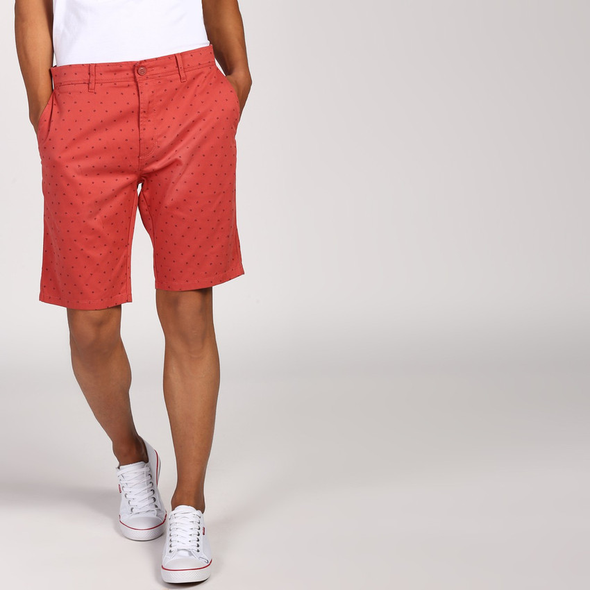 Mens red levi shorts store