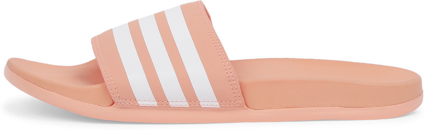 Adidas discount slides peach