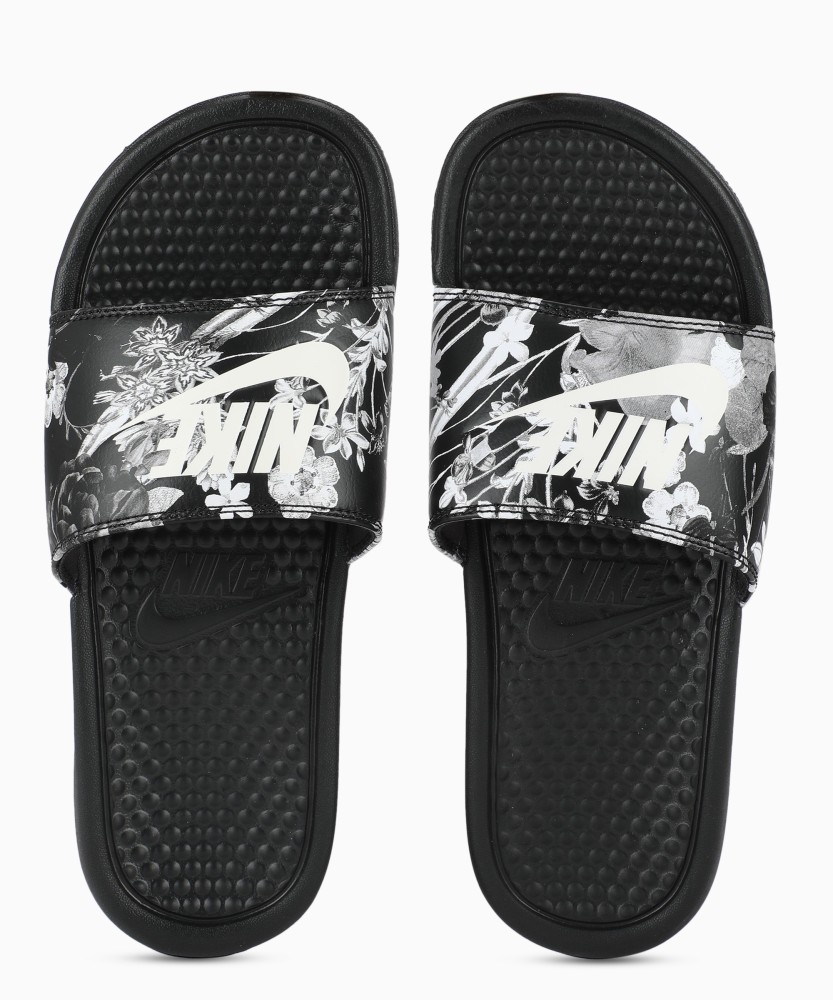 Nike benassi jdi print best sale slides women's