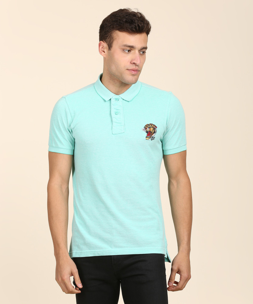 ED HARDY Solid Men Polo Neck Light Green T Shirt Buy ED HARDY Solid Men Polo Neck Light Green T Shirt Online at Best Prices in India Flipkart
