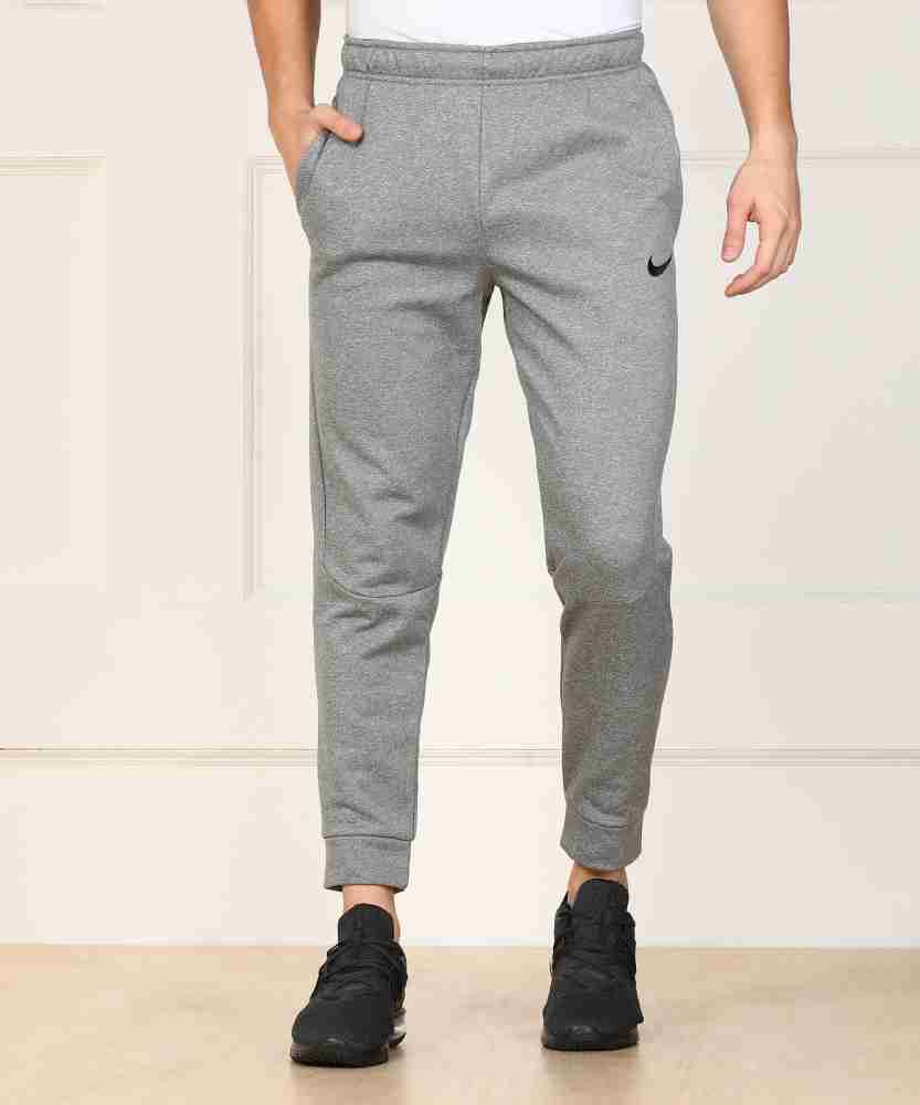 Nike fleece cheap pants grey