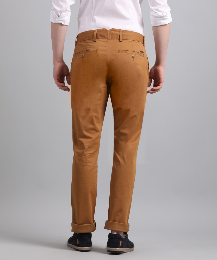 United Colors of Benetton Slim Fit Men Brown Trousers  Buy United Colors  of Benetton Slim Fit Men Brown Trousers Online at Best Prices in India   Flipkartcom