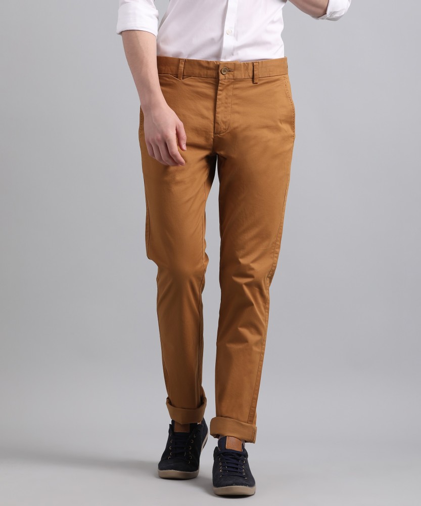 Slim fit cotton chinos Dark Blue  Benetton Mens Trousers and Chinos   Panna Holidays