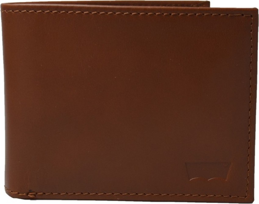 Levi's brown cheap leather wallet