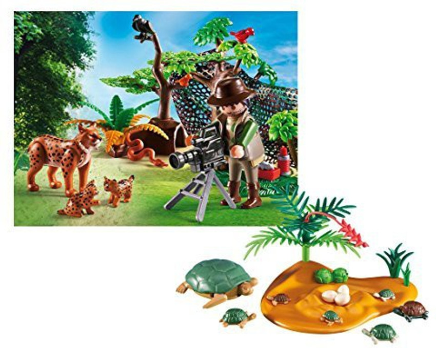 Playmobil lynx family shop