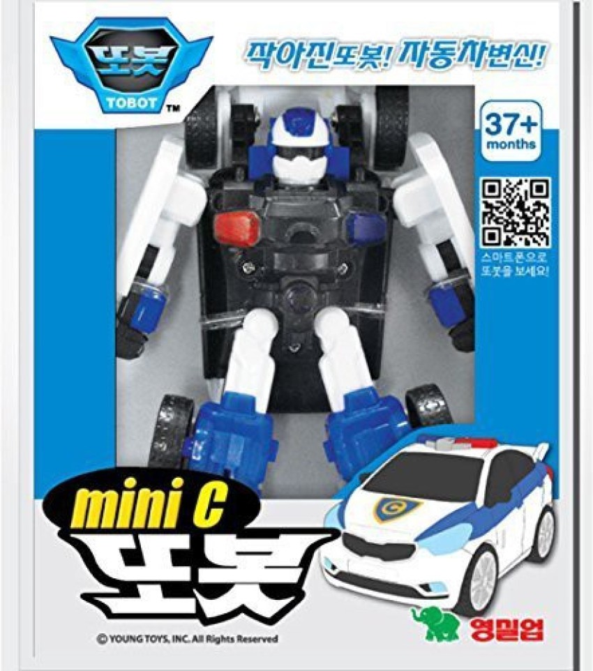 YOUNG TOYS Tobot Mini C Tobots Toys Koran TV Transforming Robot