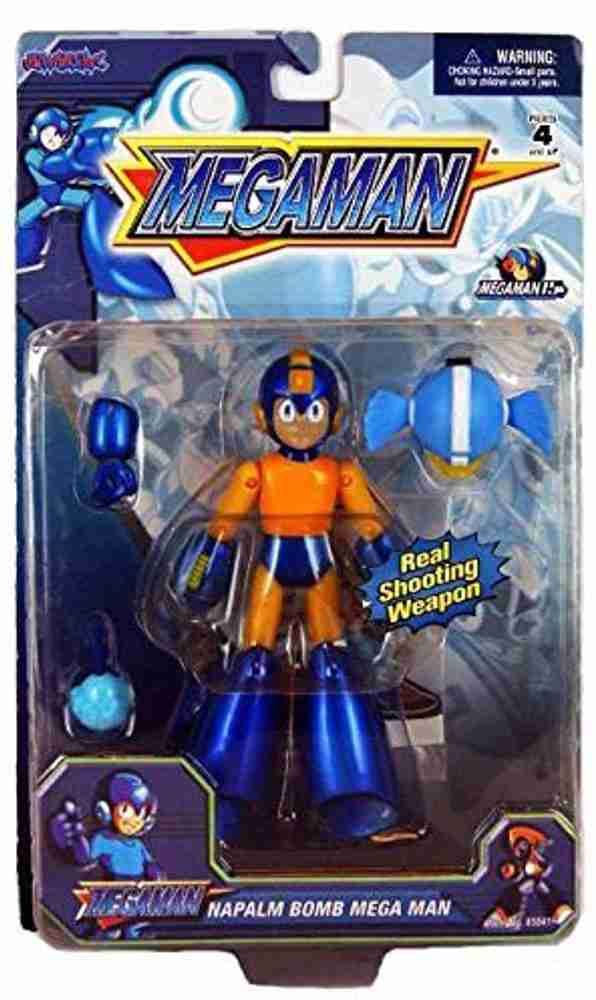 Jazwares Megaman X Napalm Bomb Mega Man Metallic Action Figures