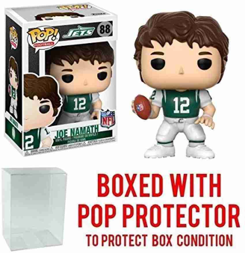 Pop Protector Funko POP! Sports NFL Joe Namath (Home Jersey) New York Jets  Action Figure (Bundled with Pop Box Protector to Protect Display Box) - Funko  POP! Sports NFL Joe Namath (Home