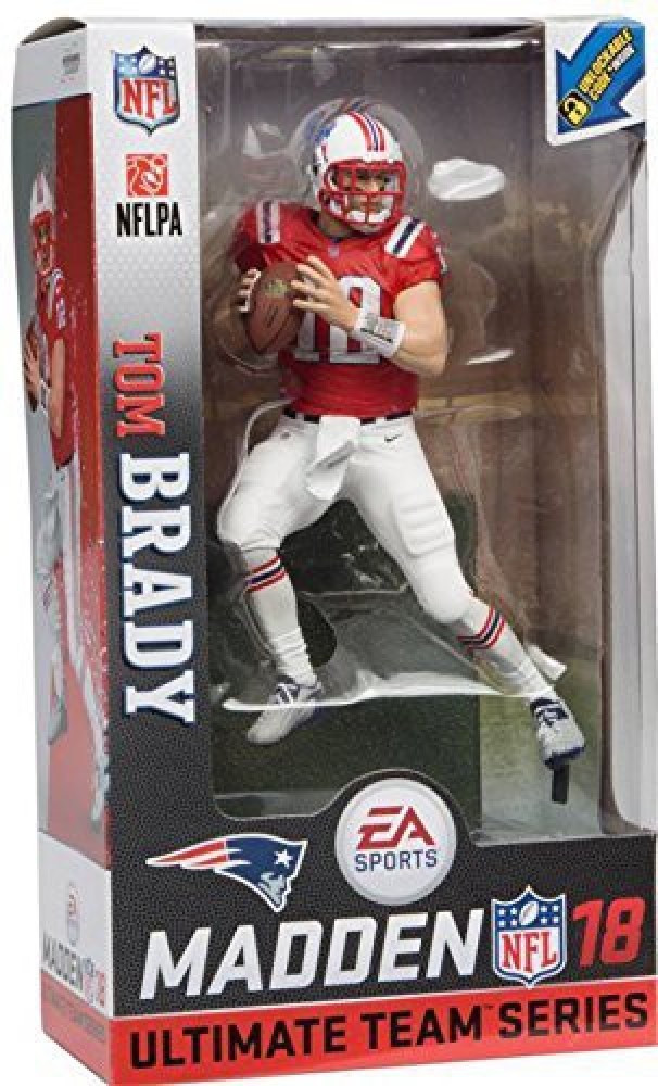 McFARLANE Toys EA Sports Madden NFL 18 Ultimate Team Tom Brady New England  Patriots Action Figure Minutemen Retro Uniform Exclusive - Toys EA Sports Madden  NFL 18 Ultimate Team Tom Brady New