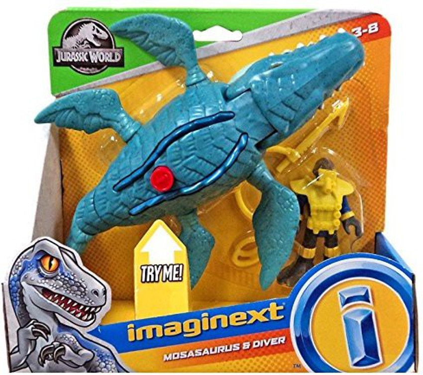 Imaginext jurassic 2025 world mosasaurus