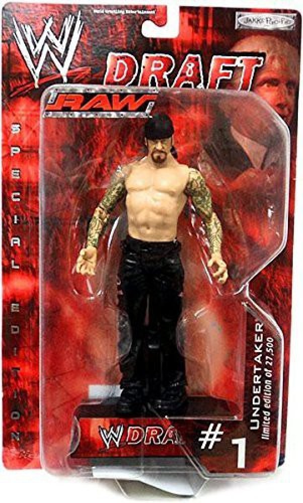 Jakks Pacific WWE Wrestling Raw Draft Undertaker Action Figure #1 