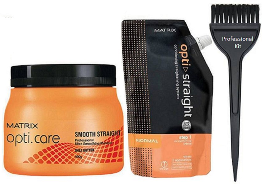 Matrix hair outlet straightening cream kit