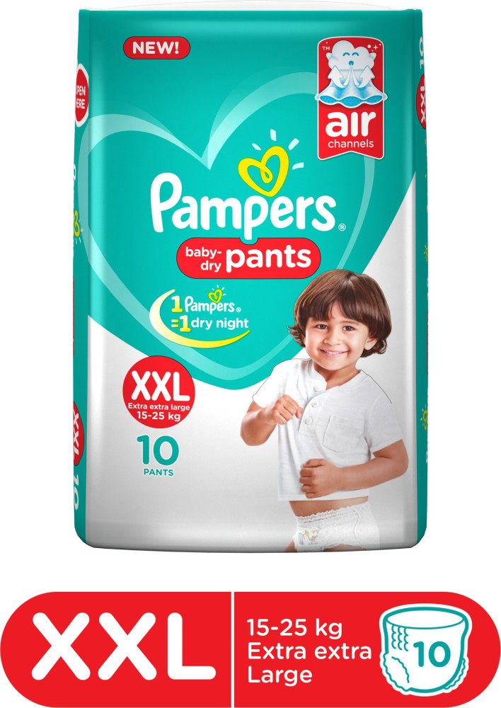 Apollo Essentials Extra Absorb Baby Diaper Pants XXL 58 Count Price Uses  Side Effects Composition  Apollo Pharmacy