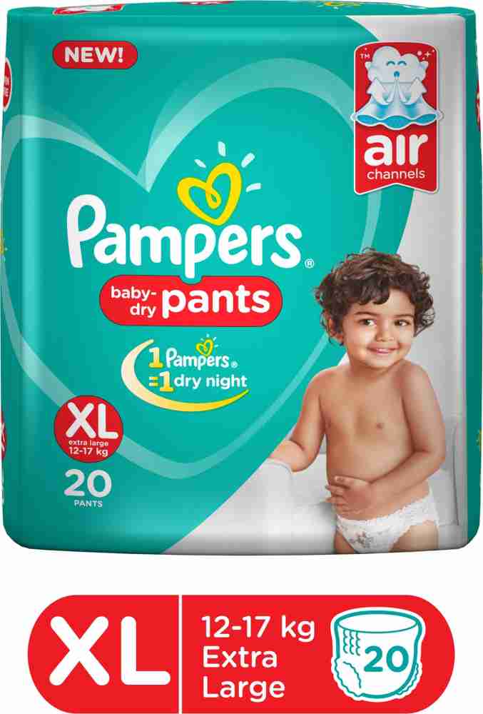 Pampers baby dry pants best sale xl price