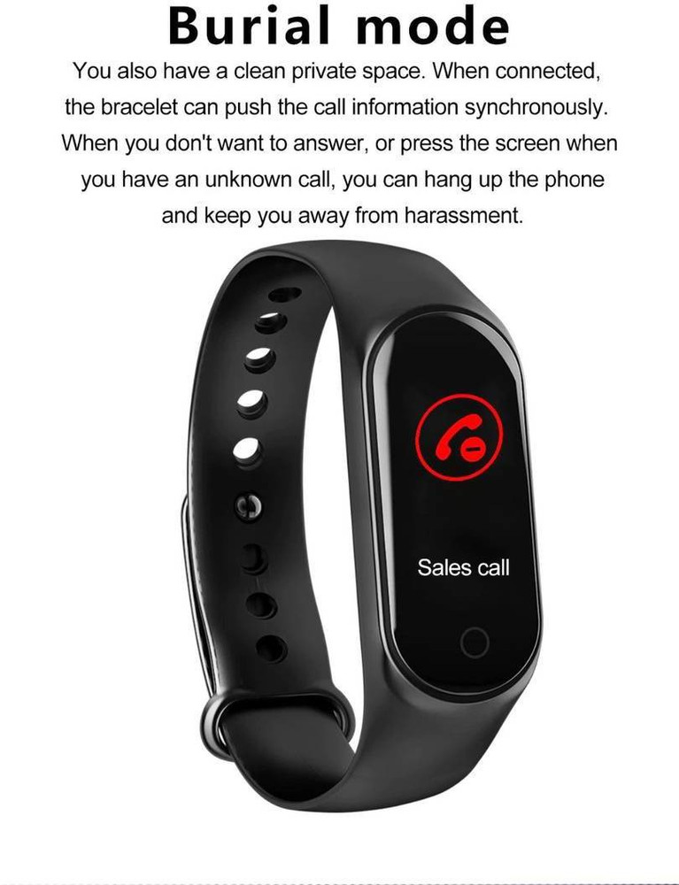 RD Kart MI3 Fitness OLED Display Heart Rate Monitor Sleep Tracker
