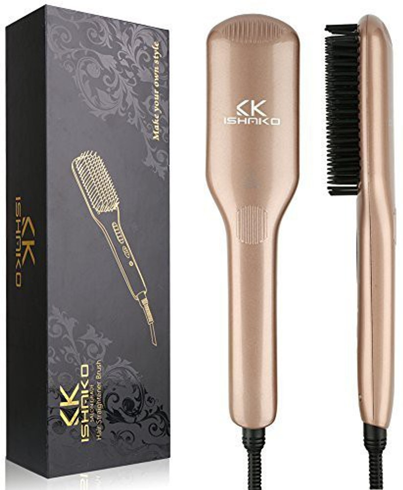 Natural hair new arrivals straightening brush