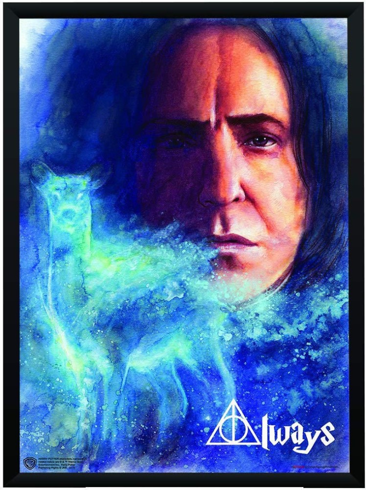 WB Official Harry Potter Snape Always Art Patronus Poster A3+ 13 x 19 Frame  Paper Print - Movies posters in India - Buy art, film, design, movie,  music, nature and educational paintings/wallpapers