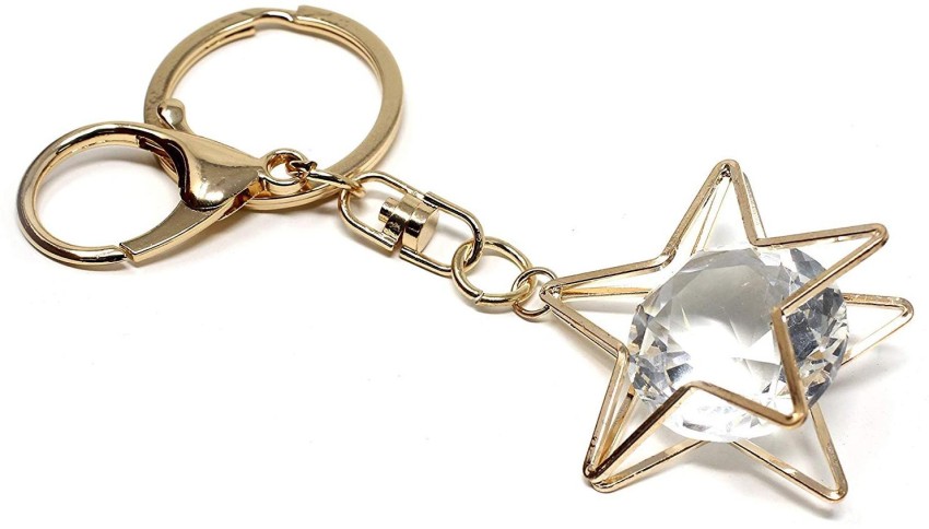 Gold deals star keychain