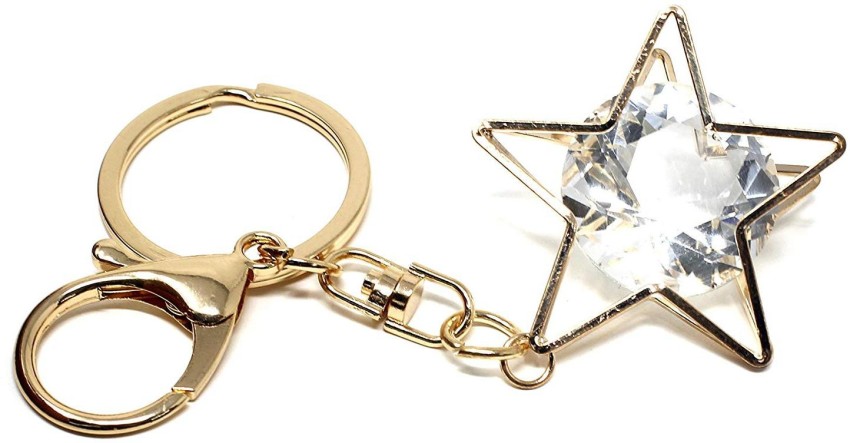 Real on sale diamond keychain