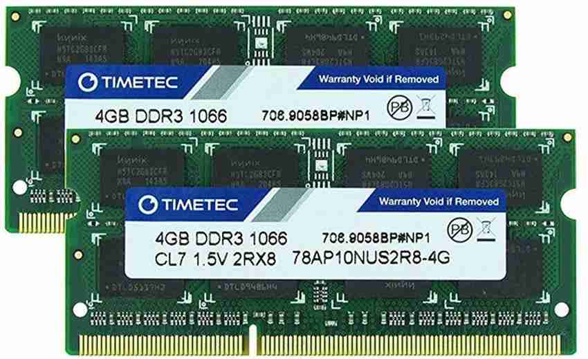 Timetec Dominator DDR3 8 GB Single Channel PC DDR3 1066MHz PC3