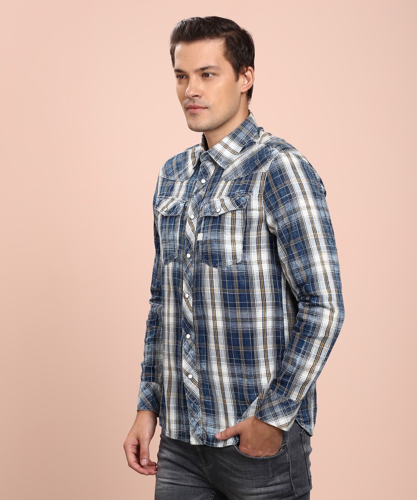 G star flannel clearance shirt