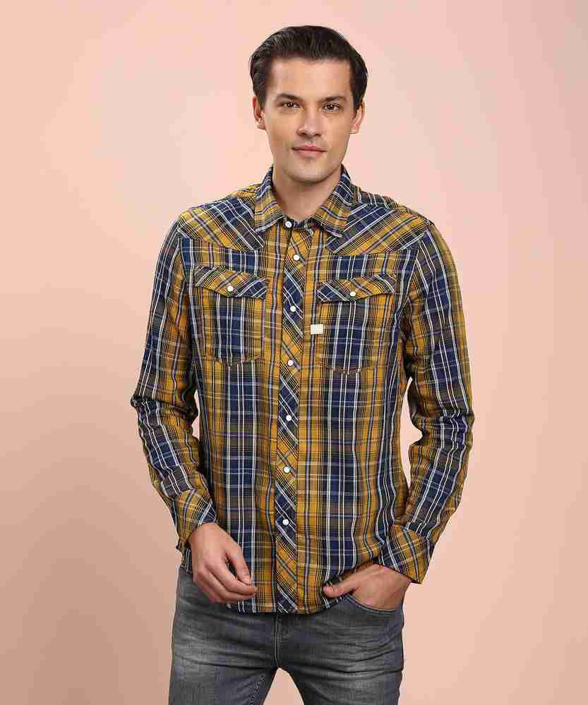 G star raw yellow shirt store