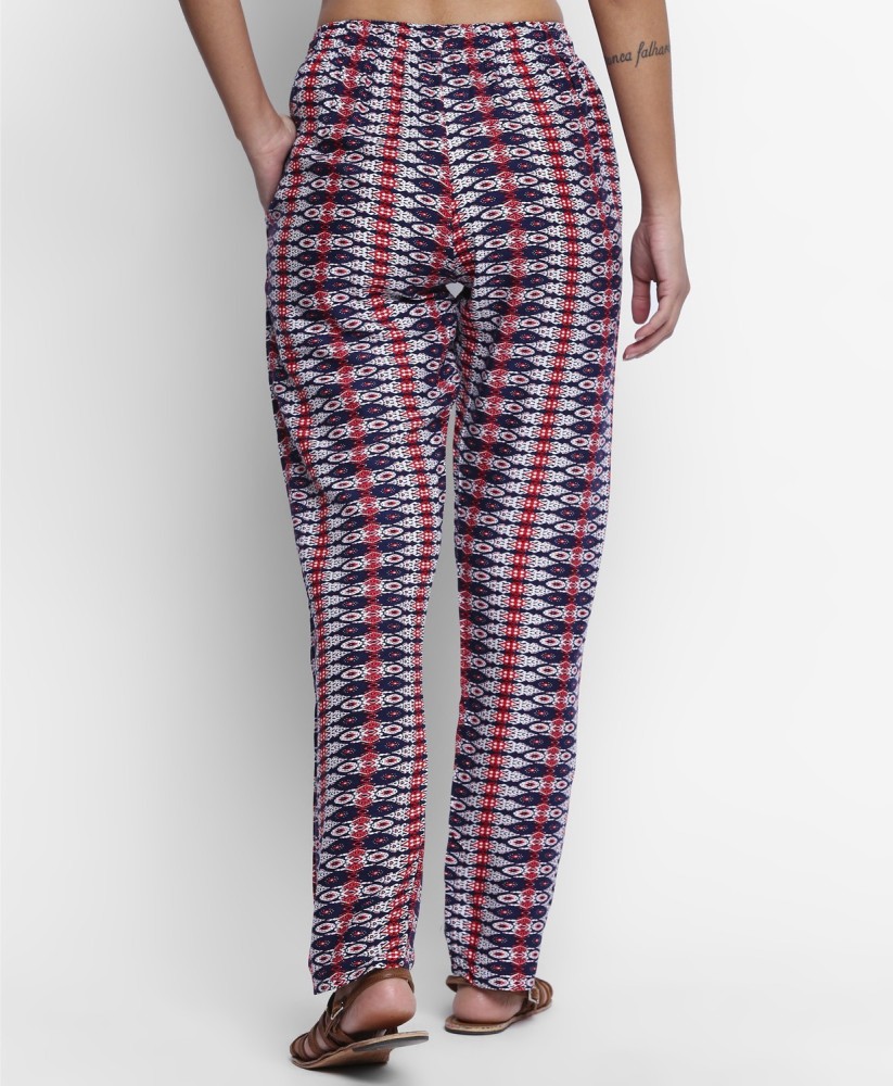 Buy online White Printed Cigarette Pants Trouser from bottom wear for Women  by De Moza for 549 at 50 off  2023 Limeroadcom