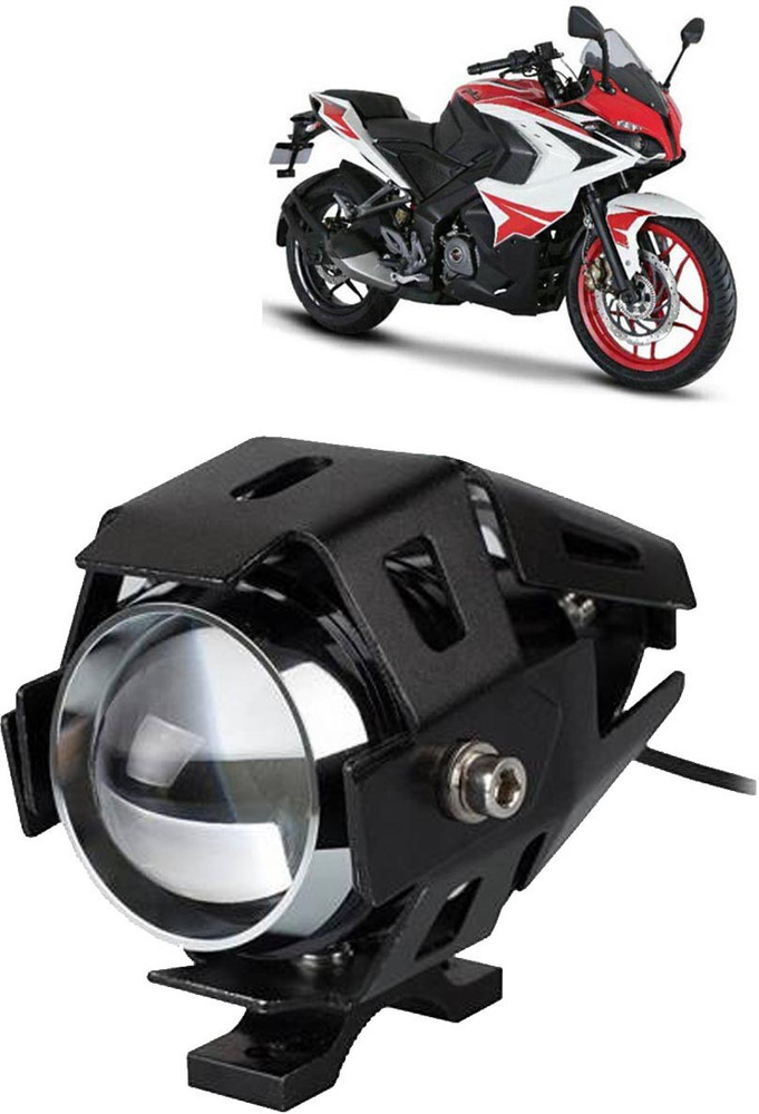AutoKraftZ Bike Motorcycle Focus U5 Spot Black Waterproof 1LED