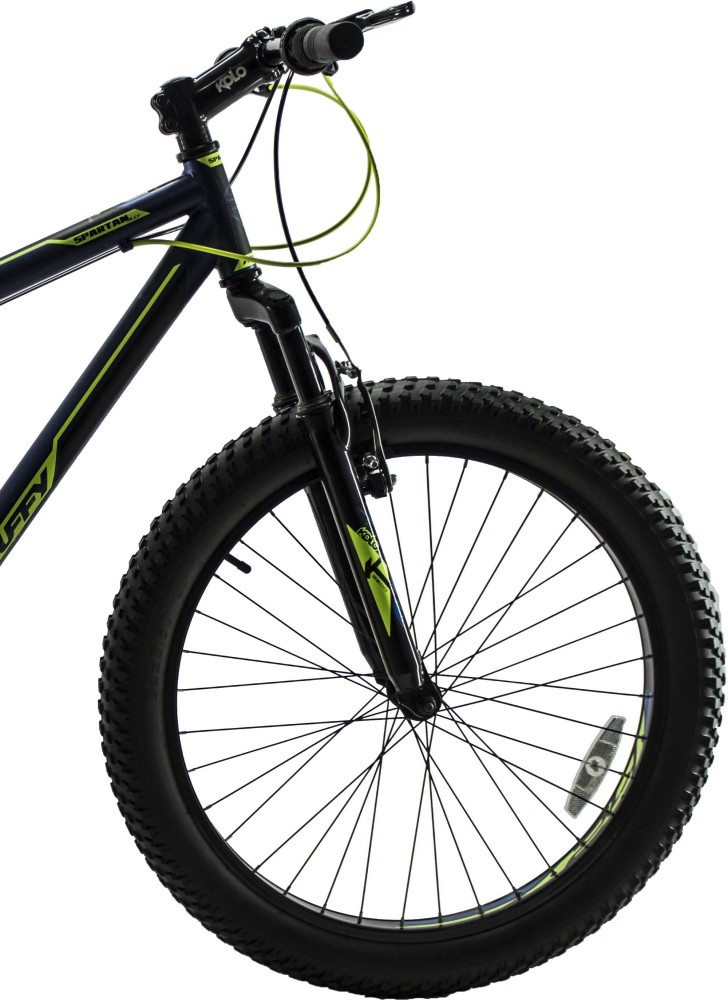 Huffy Spartan 3.0 24 Inches 21 Speed Black 24 T Mountain Hardtail