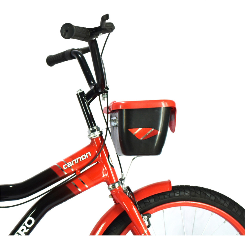 HERO Cannon Bike For Kids Of Age 5 8Yrs Black Red 20 T