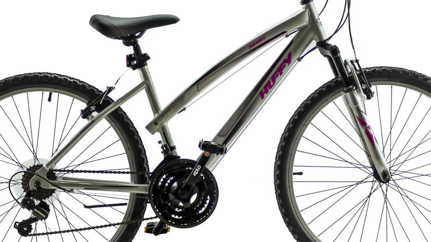 Huffy Savoy 26 Inches Aluminum Frame 21 Speed Silver 26 T Mountain