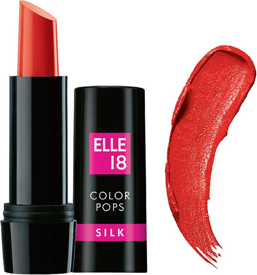 ELLE 18 Color Pops Silk Lipstick Price in India Buy ELLE 18