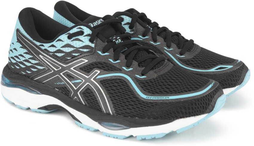 Asics GEL CUMULUS 19 Running Shoes For Women Buy BLACK PORCELAIN