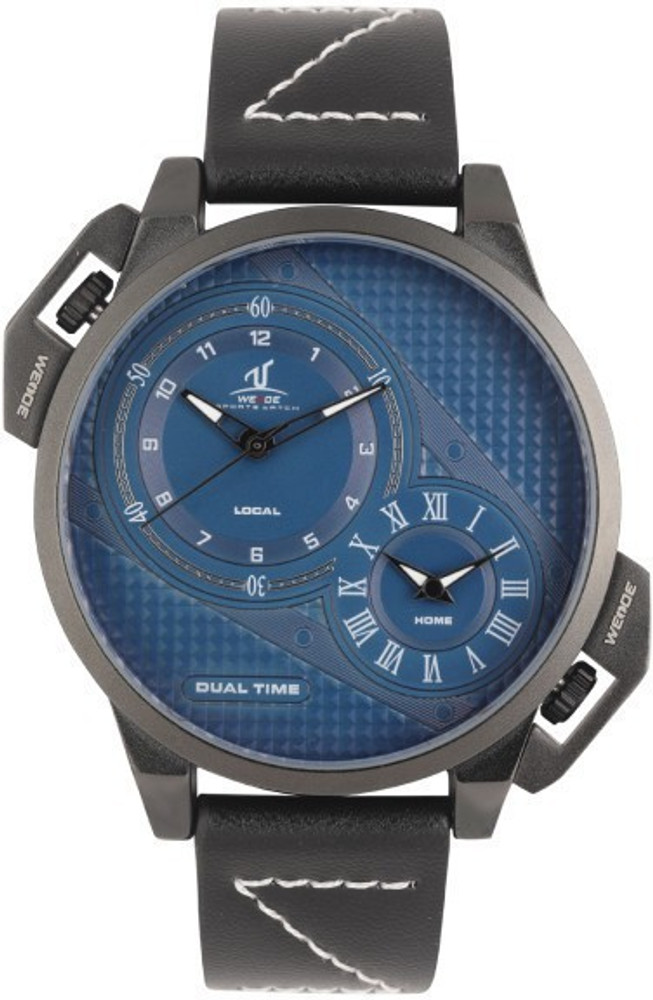 WEIDE Dual Time Analog Watch For Men Buy WEIDE Dual Time Analog Watch For Men UV1706B 3C Online at Best Prices in India Flipkart