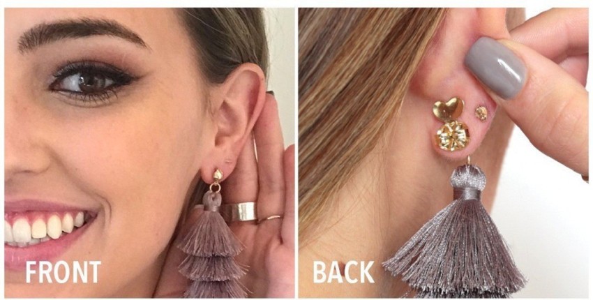 Earring Backs for Studs Bullet Clutch with Pad Earring Backings  Hypoallergenic Earring Stoppers Pierced Safety Backs for Earrings (120 pcs)