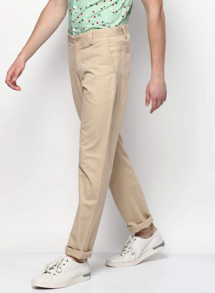 Monte Carlo Casual Trousers  Buy Monte Carlo Mens Beige Printted Trouser  Online  Nykaa Fashion