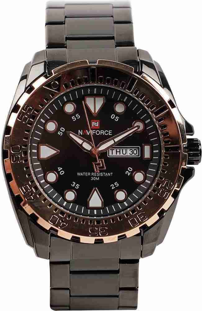 NAVIFORCE Analog Watch For Men Buy NAVIFORCE Analog Watch For Men NF9105BRGB Online at Best Prices in India Flipkart