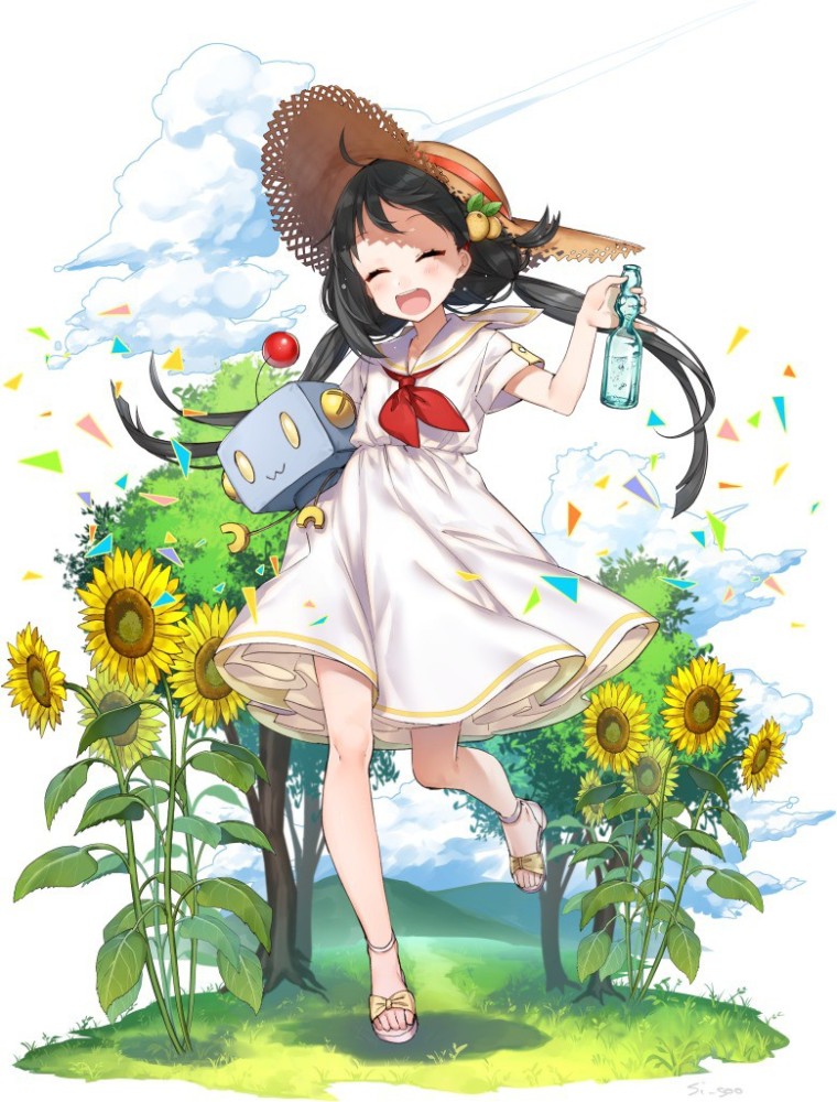 https://rukminim2.flixcart.com/image/850/1000/jmp79u80-1/poster/6/g/x/medium-athah-anime-original-girl-dress-straw-hat-sunflower-13-19-original-imaf9kyqg77ygt9f.jpeg?q=90