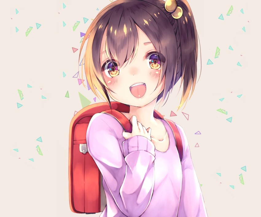 Cute anime girl hoodie short hair train brown hair Anime HD wallpaper   Peakpx