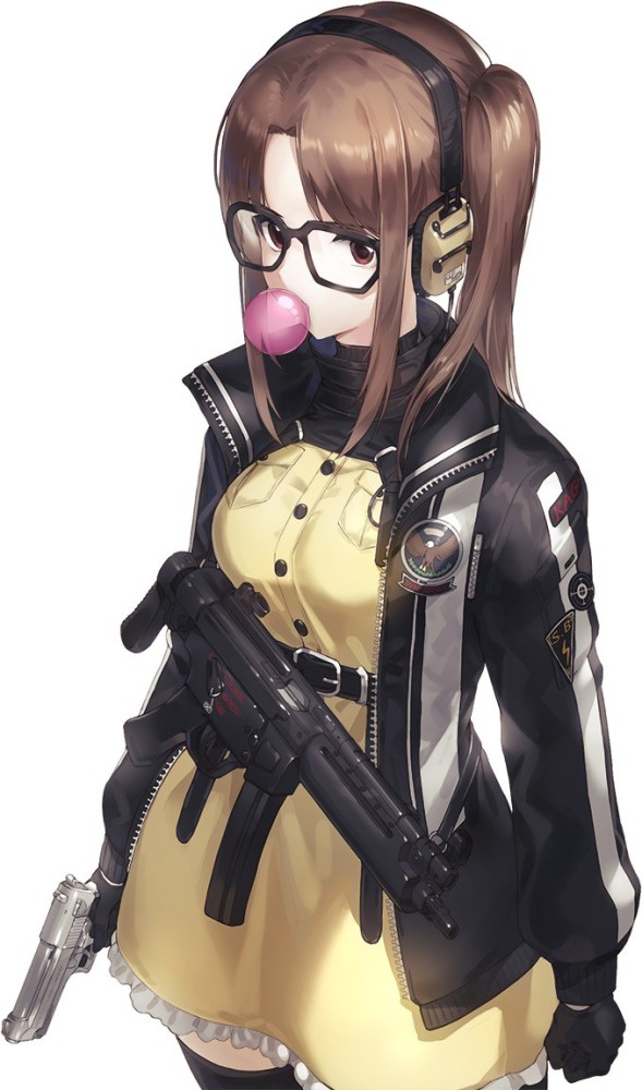 Girls' Frontline Heckler & Koch UMP Cosplay Firearm Anime, cosplay  transparent background PNG clipart | HiClipart