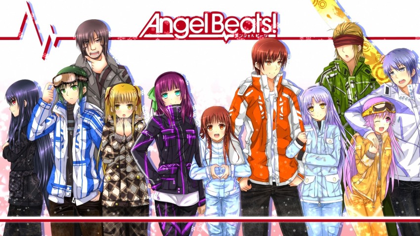 kanade kanadetachibana anime animegirl angelbeats  Angel Beats Logo  Png Transparent Png  Transparent Png Image  PNGitem