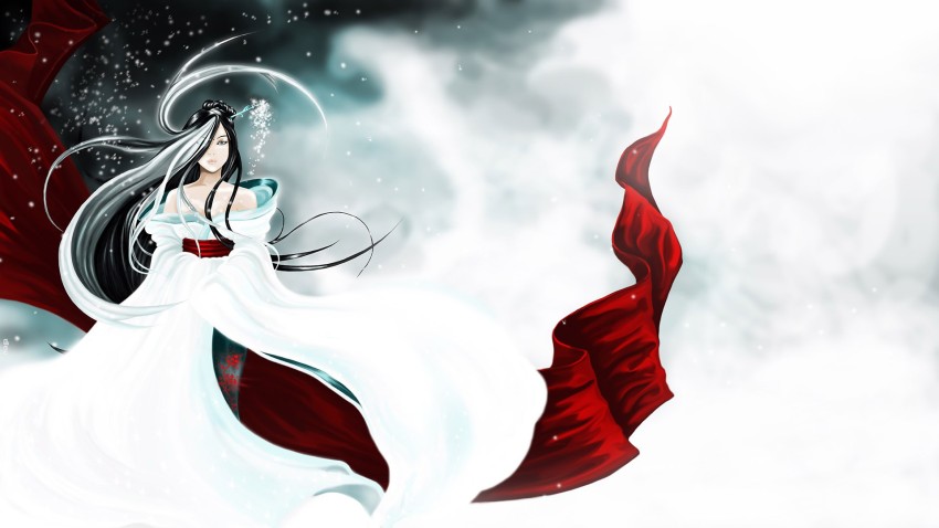 HD wallpaper: female in white dress holding sword anime, anime girls, Fate  Series | Wallpaper Flare